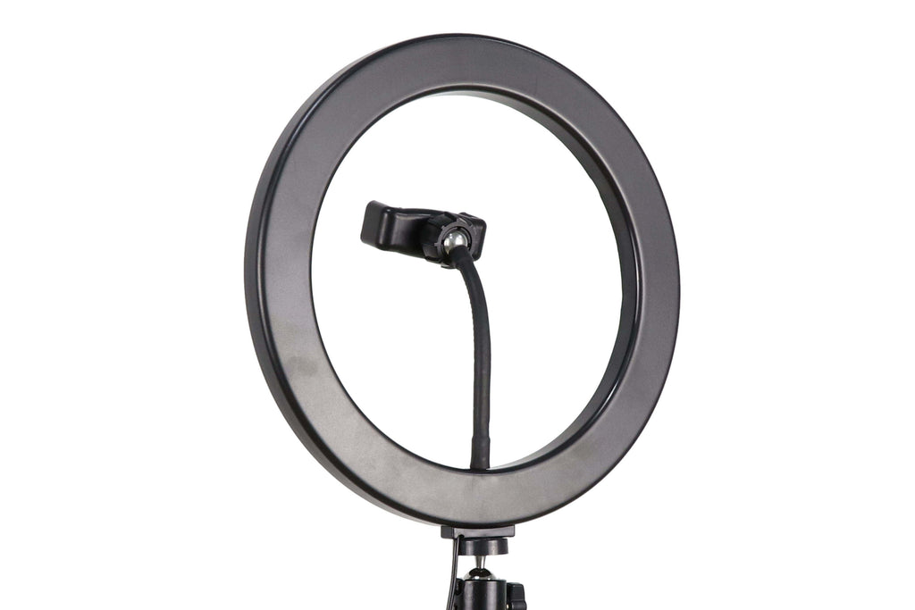 10 Inch LED Fill Light Professional Live Streaming Kit with Ring Light and Adjustable Tripod for Content Creators