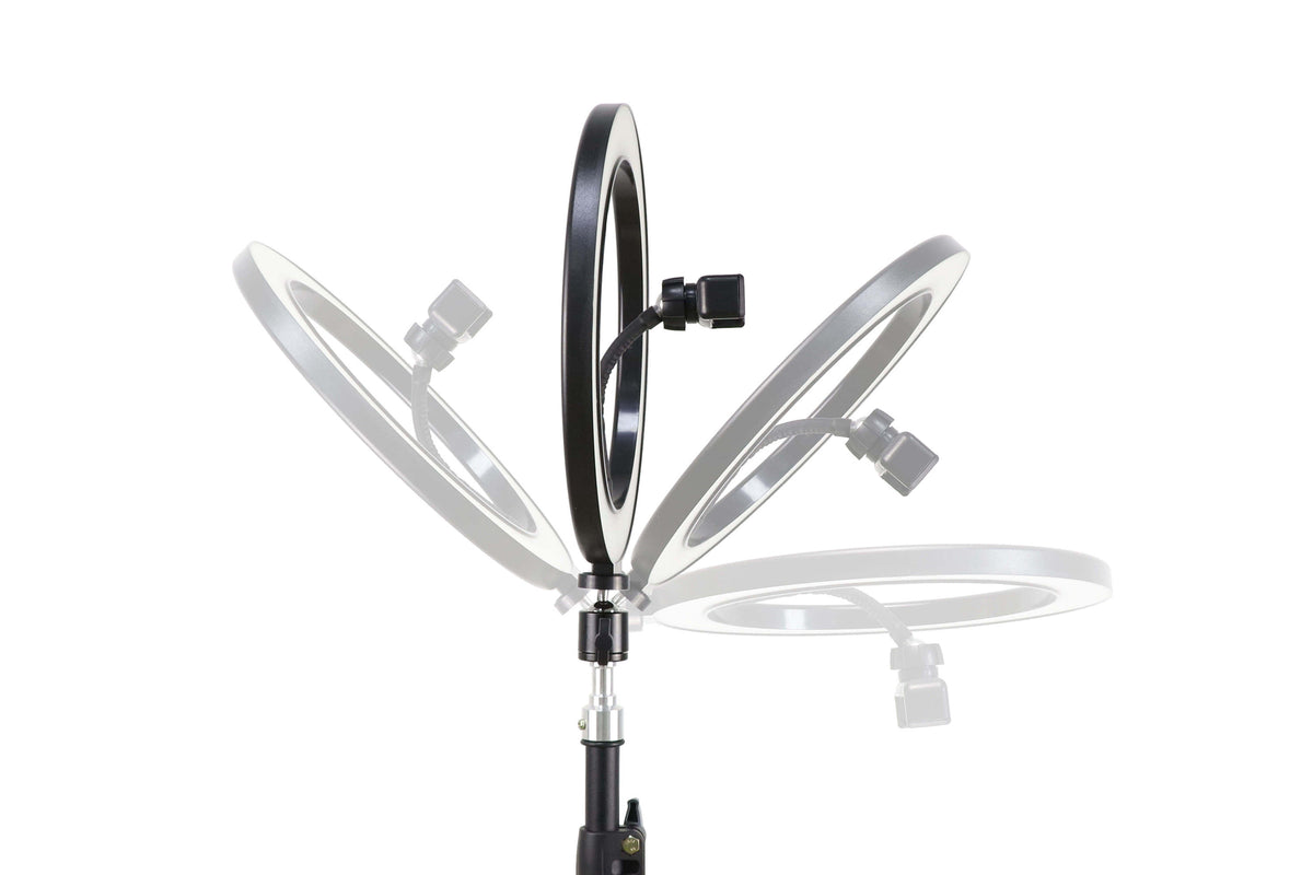 10 Inch LED Fill Light Professional Live Streaming Kit with Ring Light and Adjustable Tripod for Content Creators