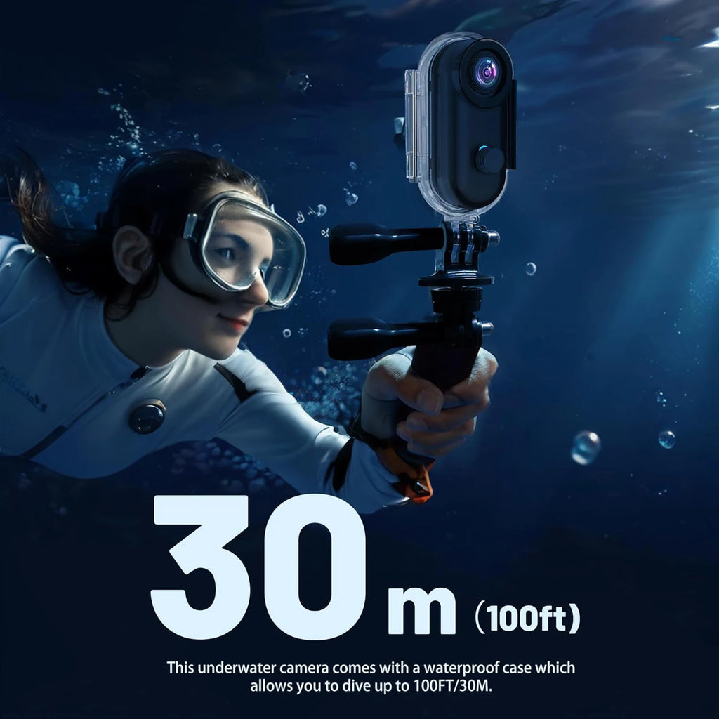 2026 Body Camera 1080P Action Camera with Wifi High Definition 1080p Digital Video Recorder  Support Small Thumb Size