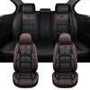 Xiangta Factory Luxury Hot-selling New 5-seater Red Car Seat Cover Full Set Luxury Leather Car Seat Covers From USA for Most Car
