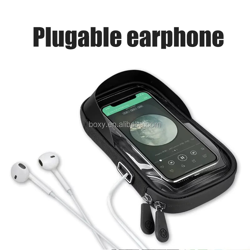 Hot Sale Mobile Phones Bag Anti Drop 360 Degree Rotated Waterproof Anti Shake Motorcycle Bicycle Cellphone Bag Bike Phone Holder