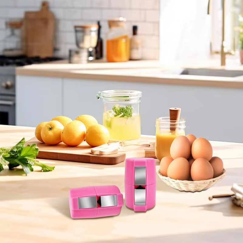 Factory Direct New Kitchen Gadgets Egg Raw Hard Boiled Peeler Egg Separator Handheld Tool Egg Shell Opener