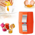 Factory Direct New Kitchen Gadgets Egg Raw Hard Boiled Peeler Egg Separator Handheld Tool Egg Shell Opener