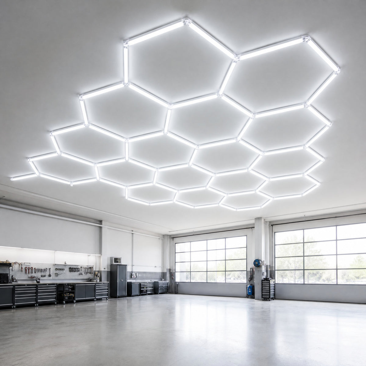 Live Streaming Studio 6000K CRI 90 Aluminum Honeycomb LED Hexagon Work Light