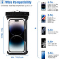 Hot Sale IPX8 Mobile Phone Bag Universal Waterproof Cell Phone Case with Lanyard