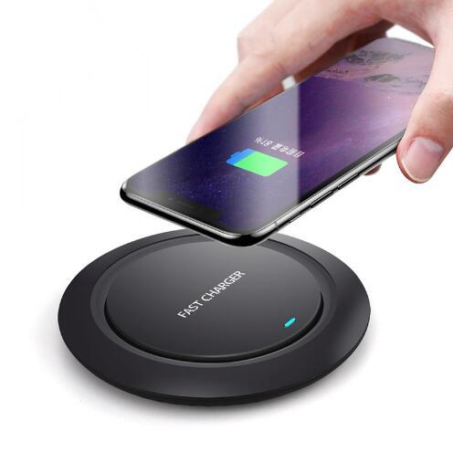 Universal Wireless Phone Charger Pad 10W Fast Wireless Charger Pad for iPhone Wireless Charging Station for Samsung